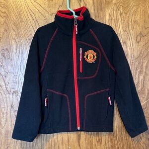 Columbia Manchester United Fleece Jacket Kids XXS ⚽️🔴⚫️